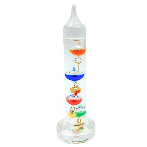 Termometru Galilei Giftdeco GA10, sticla, 15 cm