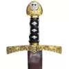 Replică decorativa Giftdeco, alamă și oțel, lungime 98,5 cm