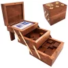 Set de jocuri 3 în 1 Giftdeco DNU-101 – cărți, zaruri și domino