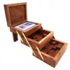 Set de jocuri 3 în 1 Giftdeco DNU-101 – cărți, zaruri și domino