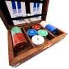 Set poker Giftdeco DNU-102, cutie din lemn, imagine 5