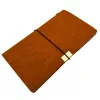 Obiect decorativ Giftdeco EE7, piele și metal, 20 x 12 cm