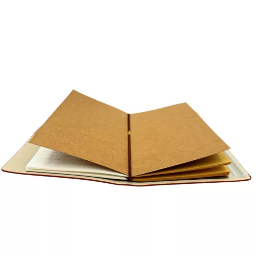 Obiect decorativ Giftdeco EE7, piele și metal, 20 x 12 cm