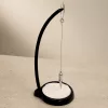 Obiect decorativ Giftdeco SP012, inox și plastic, înălțime 38 cm