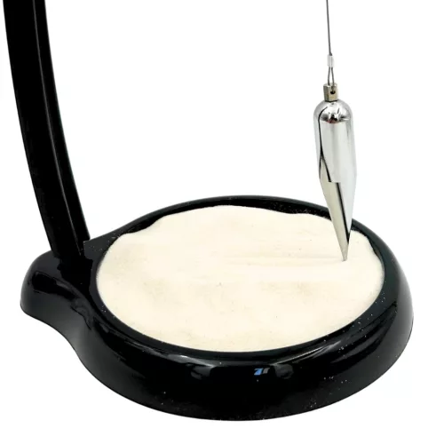 Obiect decorativ Giftdeco SP012, inox și plastic, înălțime 38 cm