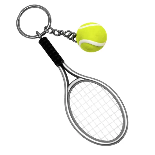 Breloc Indomini TRK-004, plastic și metal, lățime 4 cm, lungime 12 cm, stil clasic