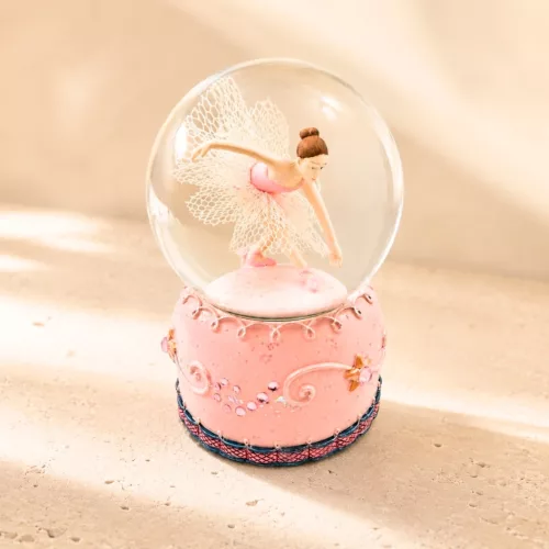 Glob decorativ Giftdeco MG-19016, sticlă și rășină, diametru 8 cm