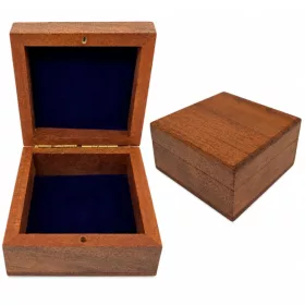Cutie cadou Giftdeco, lemn, 8 x 8 x 4 cm