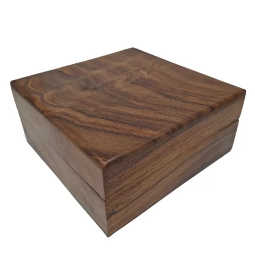 Obiect decorativ Giftdeco SD16BOX, lemn, 14 x 14 x 6,5 cm