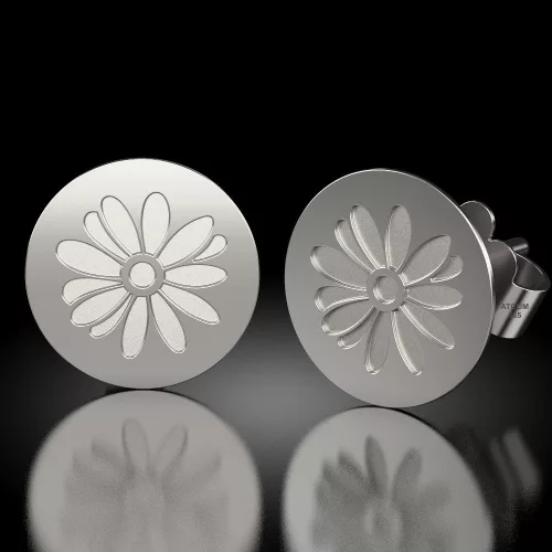 Cercei din argint model Margareta