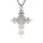 Lantisor cu pandantiv din argint model Cruce crestina