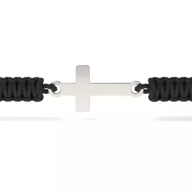 Bratara din argint cu snur model Ortodox 02