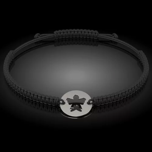 Bratara din argint cu snur model Ortodox 08