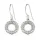 Cercei din argint model Ozana