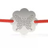 Bratara din argint model I love butterfly