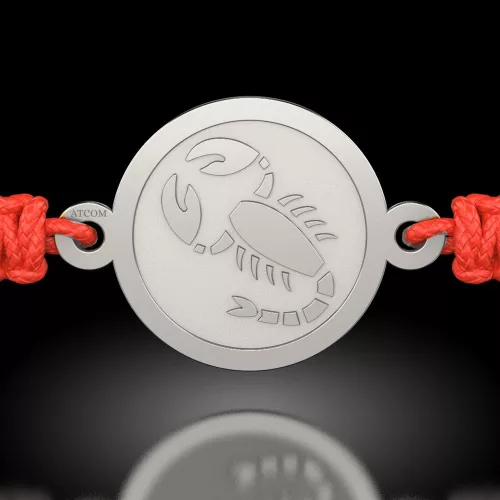 Bratara din argint model Talisman Scorpion