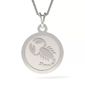 Lantisor cu pandantiv din argint model Talisman Scorpion