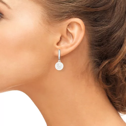 Cercei din argint model Berbec