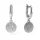 Cercei din argint model Gemeni
