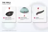 Wok Flonal The Wall, 26 cm, antiaderent PB-Tech pe baza de apa, baza 3.5 mm, pentru gaz/electric/vitroceramic