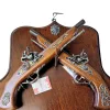 Obiect decorativ La Balestra TR-237, metal și lemn, lungime 37 cm