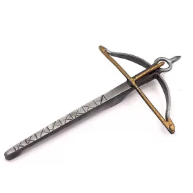   Obiect decorativ La Balestra, metal, lățime 8,5 cm, lungime 14 cm