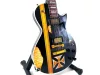 Miniatură chitară Indomini Metallica James Hetfield Iron Cross, 27,5 cm
