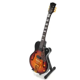   Miniatură chitara Indomini MGT-0857, Rock'N'Roll scale 1:4, lemn de mahon, înălțime 27,5 cm, lățime 9 cm