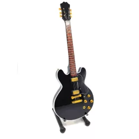   Miniatură chitara Indomini MGT-6194, B.B.King Lucille, lemn de mahon, 27,5 x 9 x 0,8cm