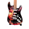 Miniatură chitara Indomini MGT-6569, Inspired by Jim Morrison The Doors Mahogany Wood, lemn de mahon, înălțime 27,5 cm, lățime 9 cm