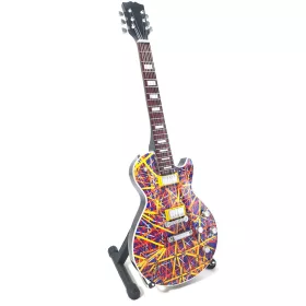   Miniatură chitara Indomini MGT-7849, Greta Van Flet Jacob Kiszka, lemn de mahon, plastic și metal