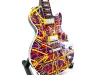Miniatură chitara Indomini MGT-7849, Greta Van Flet Jacob Kiszka, lemn de mahon, plastic și metal