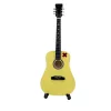 Miniatură chitara Indomini MGT-7894, Ed Sheeran 27,5 cm, lemn de mahon, înălțime 27,5 cm, lățime 9 cm