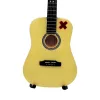 Miniatură chitara Indomini MGT-7894, Ed Sheeran 27,5 cm, lemn de mahon, înălțime 27,5 cm, lățime 9 cm