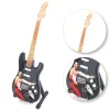 Miniatură chitara Indomini MGT-8617, Rock Heroes Series: Freddie Mercury (Queen), lemn de mahon și plastic, stil clasic