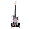Miniatură chitara Indomini MGT-8976, Inspired by David Bowie, lemn de mahon, plastic și metal, înălțime 27,5 cm, lățime 9 cm, stil clasic