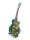 Miniatură chitara Indomini BMG-007, 15cm in Bono style, plastic și lemn, 15,5 x 6 x 0,4 cm