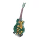 Miniatură chitara Indomini BMG-007, 15cm in Bono style, plastic și lemn, 15,5 x 6 x 0,4 cm