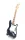 Miniatură chitară Indomini BMG-030, stil Eric Clapton, lemn, 15,5 cm