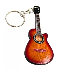 Breloc Giftdeco SGK-0413, lemn, 8,5 cm x 2,5 cm x 0,5 cm