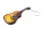 Miniatură chitara Indomini EGK-0610, The Beatles Style Classical Keychain, lemn de mahon și metal, 6 x 10 x 0,5 cm, stil clasic